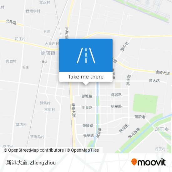 新港大道 map