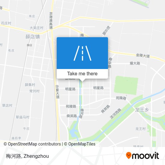 梅河路 map