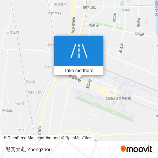 迎宾大道 map