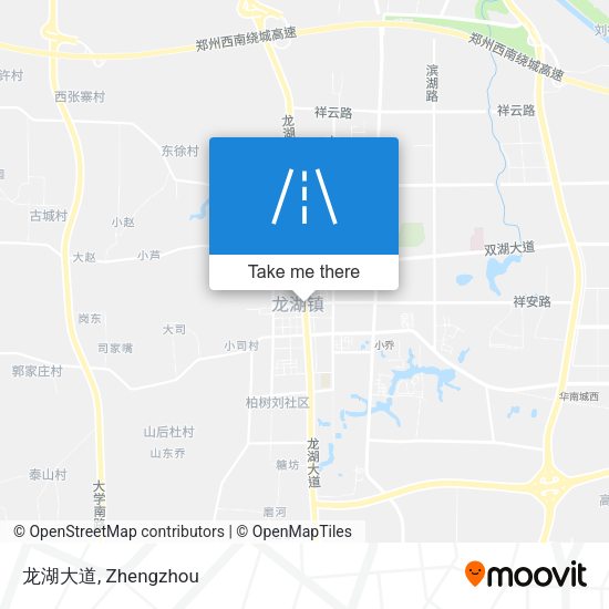 龙湖大道 map