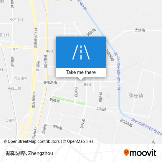 鄱阳湖路 map