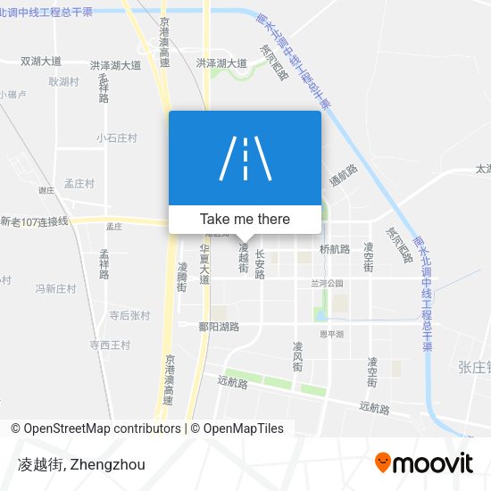 凌越街 map