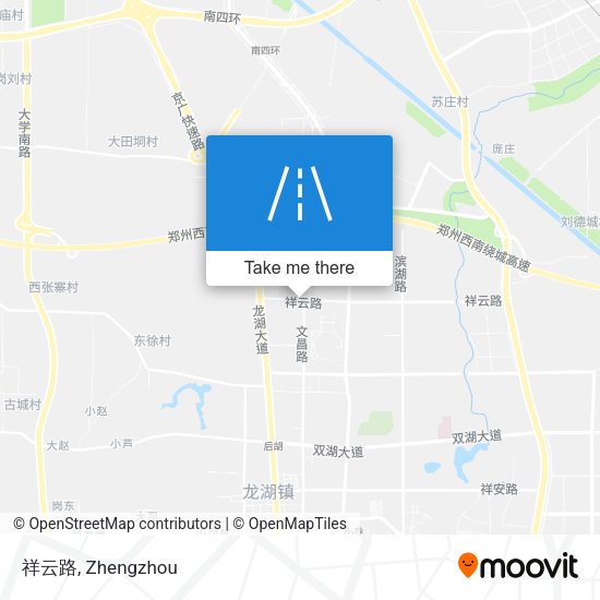 祥云路 map