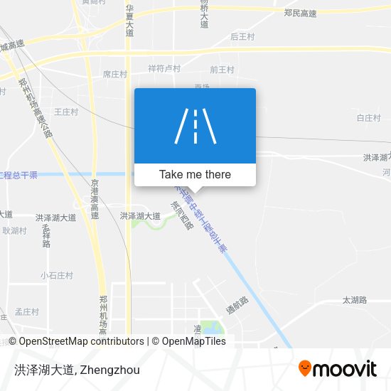洪泽湖大道 map