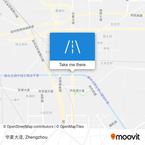 华夏大道 map