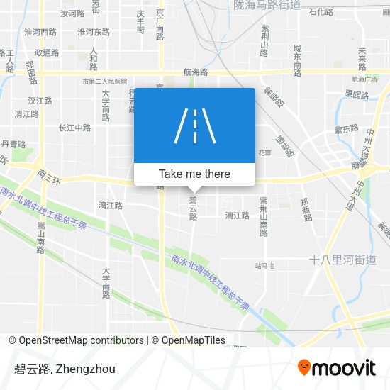 碧云路 map