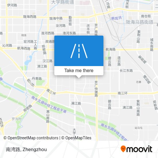 南湾路 map