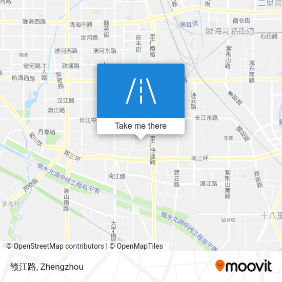 赣江路 map