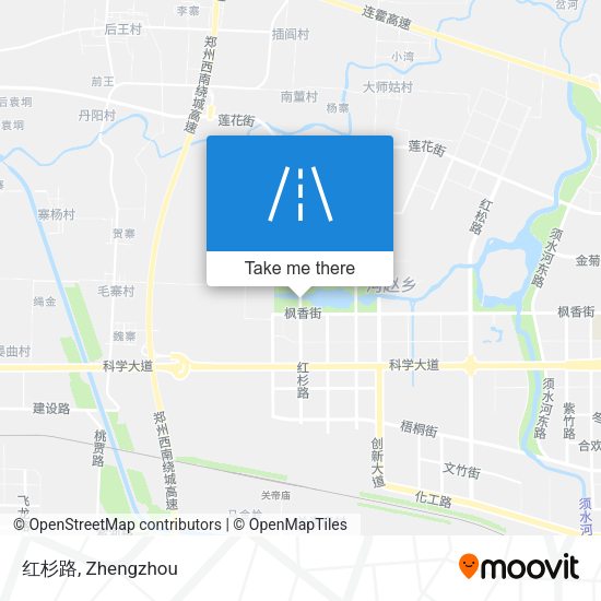 红杉路 map