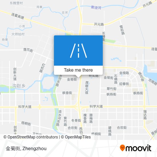 金菊街 map