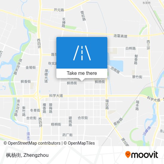 枫杨街 map