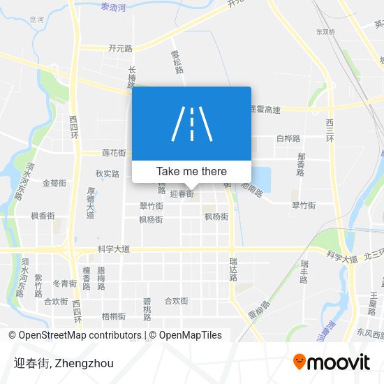 迎春街 map