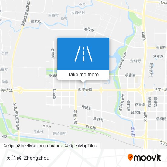 黄兰路 map