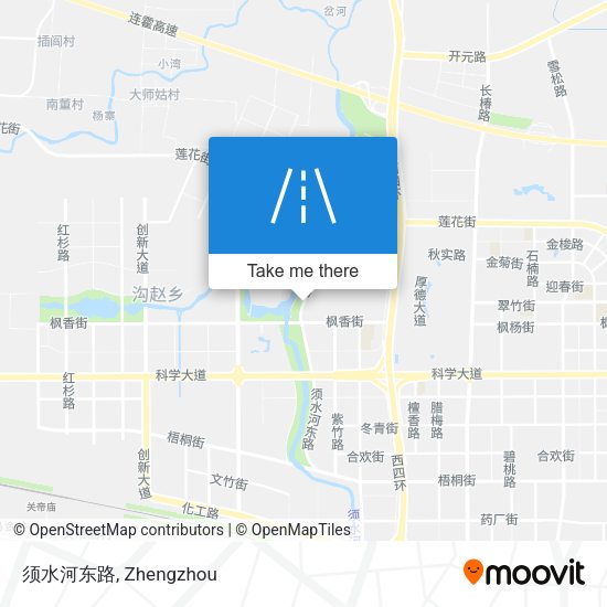 须水河东路 map