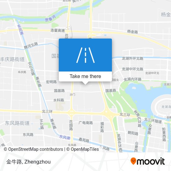 金牛路 map