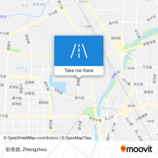 郁香路 map