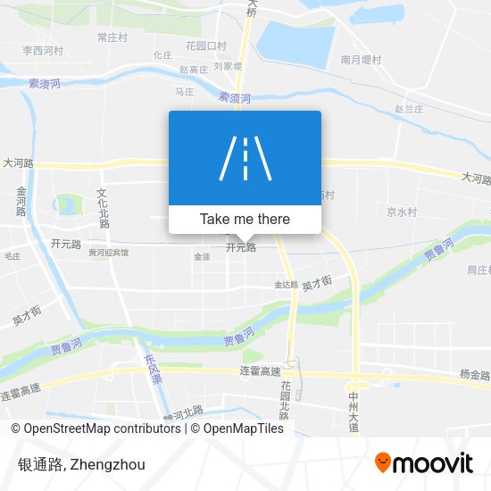 银通路 map