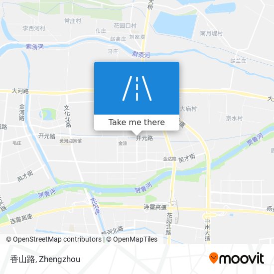 香山路 map