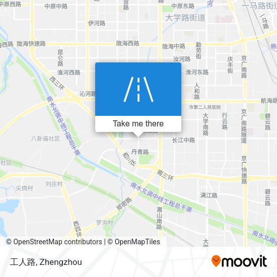 工人路 map