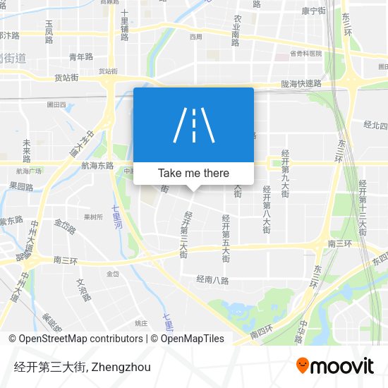经开第三大街 map