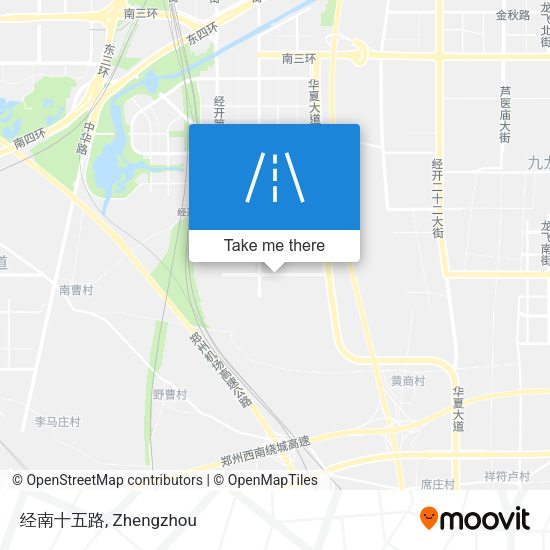 经南十五路 map