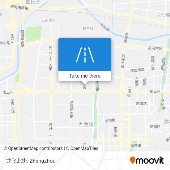龙飞北街 map