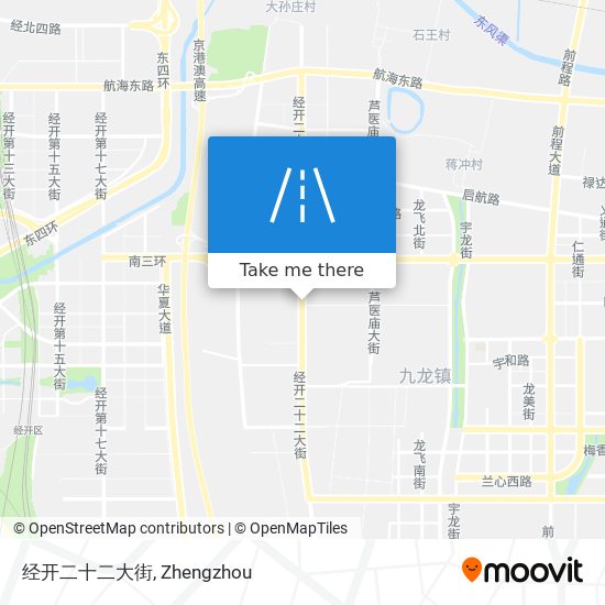经开二十二大街 map