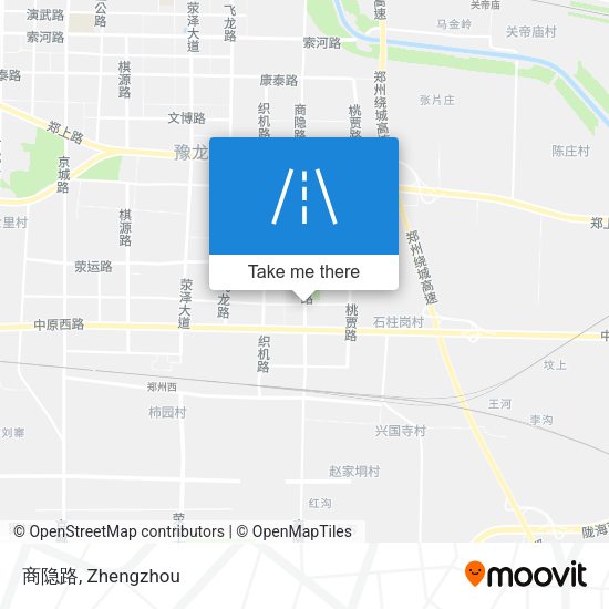 商隐路 map
