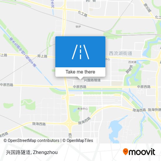 兴国路隧道 map