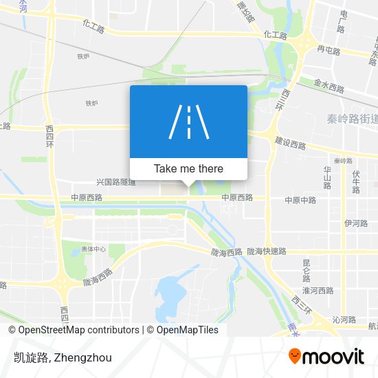 凯旋路 map