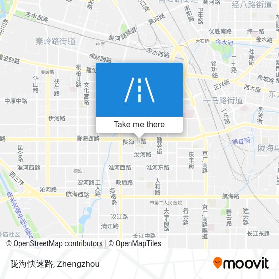 陇海快速路 map