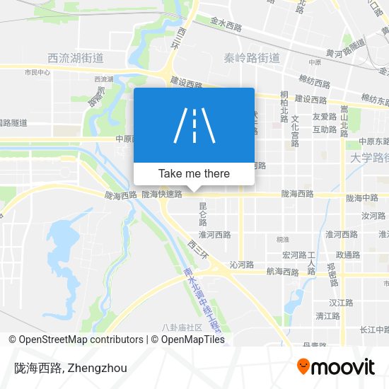 陇海西路 map