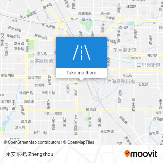 永安东街 map