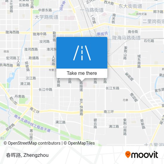 春晖路 map