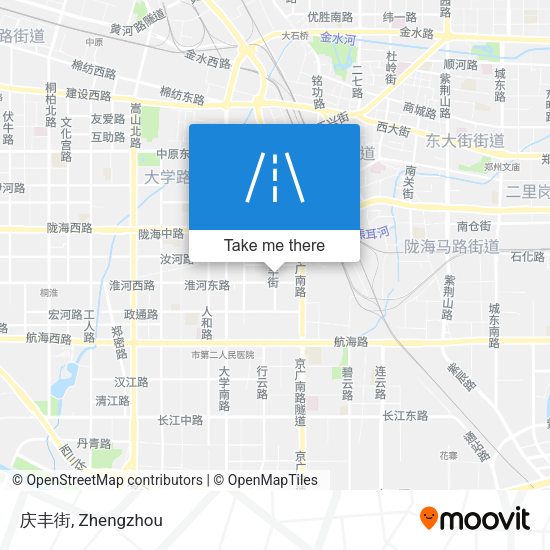 庆丰街 map
