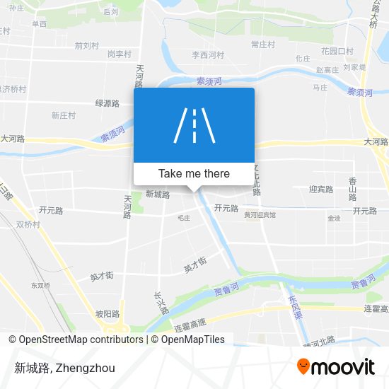 新城路 map