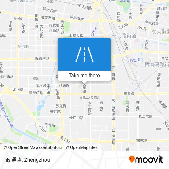 政通路 map
