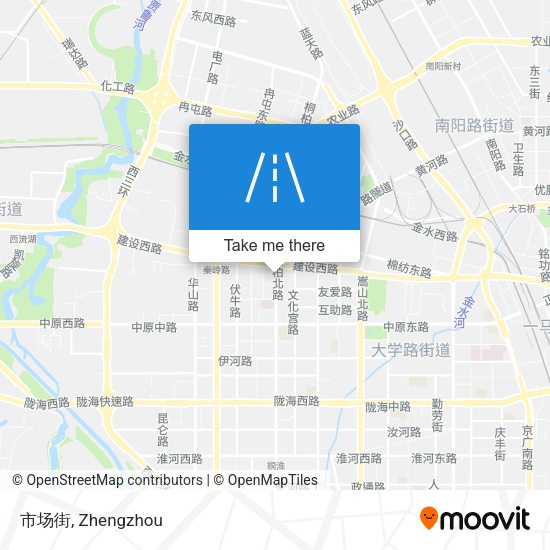 市场街 map