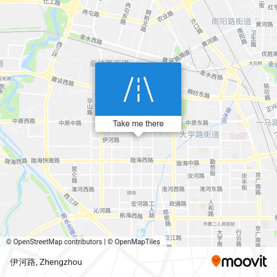 伊河路 map