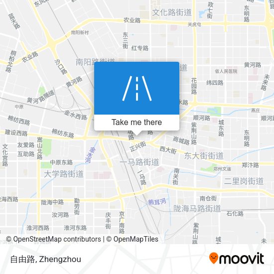 自由路 map