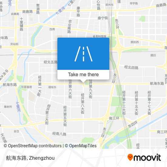 航海东路 map