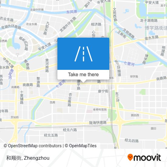 和顺街 map