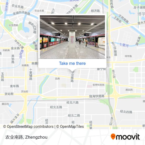 农业南路 map