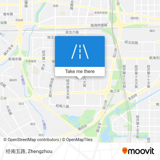 经南五路 map