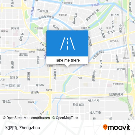 宏图街 map