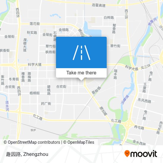 趣园路 map