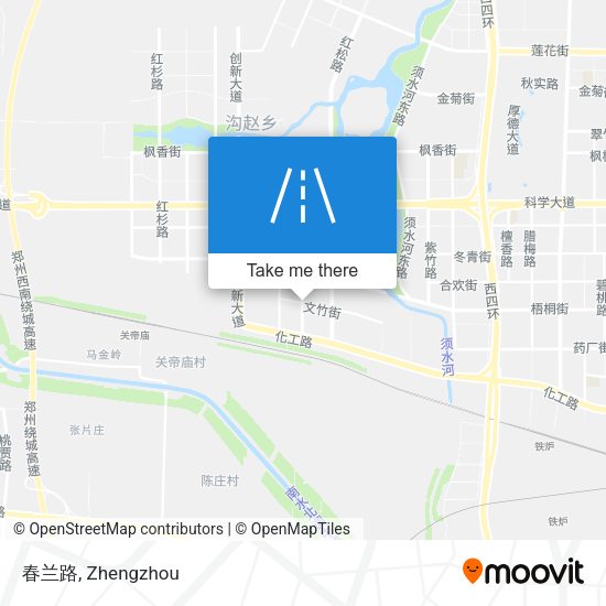 春兰路 map