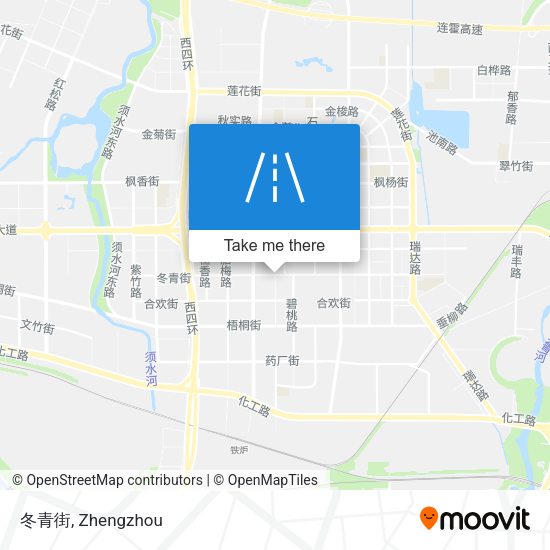 冬青街 map