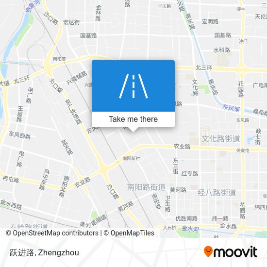 跃进路 map