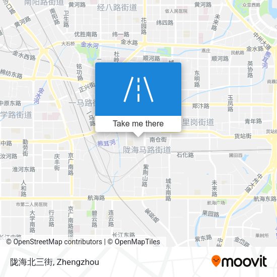 陇海北三街 map